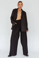 Sloan Side Pocket Trouser Pants Black