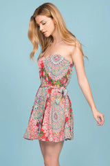 Delia Festival Dress Red