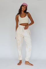 Serene Racerback Crop Top Sand