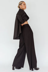 Sloan Side Pocket Trouser Pants Black