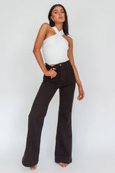 ROLLA'S Eastcoast Flare Jet Black