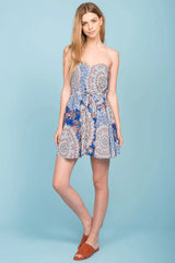 Delia Festival Dress Blue