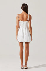 Cerelia 3D Floral Mini Dress